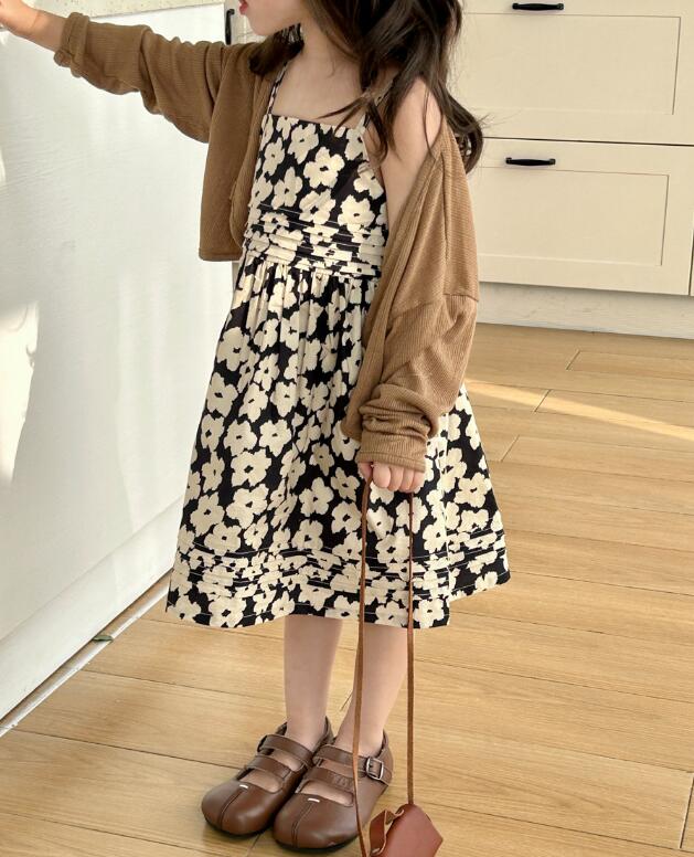 2024★春秋新作★韓国風子供服★コート★ワンピース★分けて販売★90-140CM