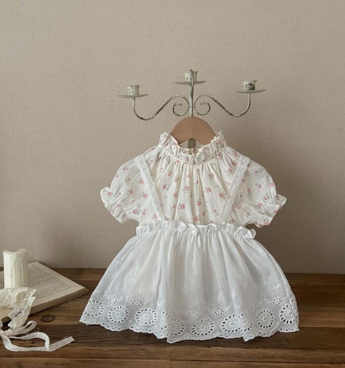 2024★春夏新作★韓国風子供服★ロンパース★スカート★66-90CM