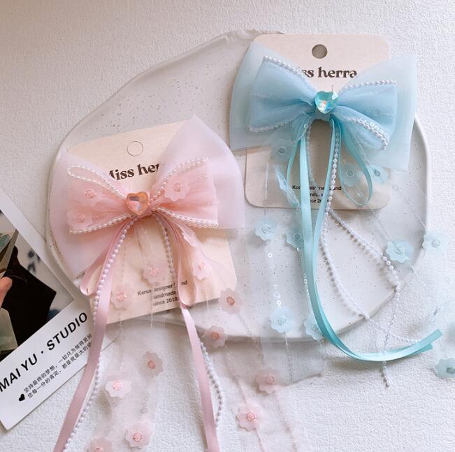 髪飾り★まとめ髪用★ヘアアクセサリー★子供用★ヘアピン★可愛い★リボン