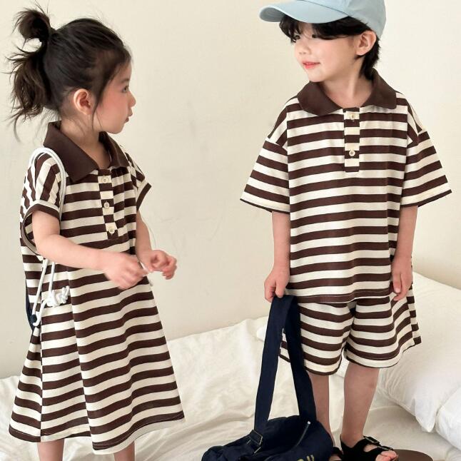 「2024」子供服★トップス+パンツ★ワンピース★キッズ★韓国風子供服★2色★80-150CM