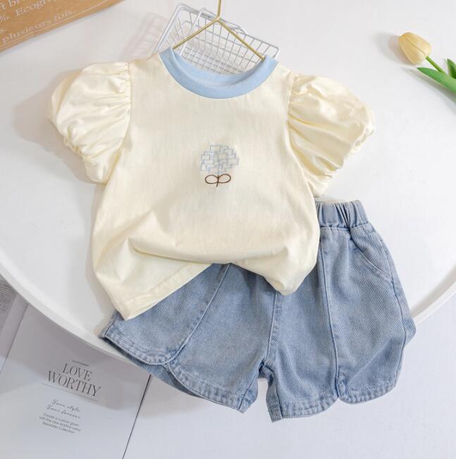 子供服★トップス+パンツ★セットアップ★韓国風子供服★キッズ女の子★80-130CM