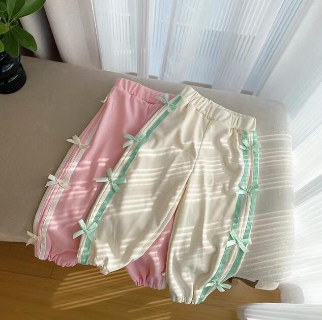 「2024」子供服★ボトムス★ズボン★韓国風子供服★キッズ女の子★2色★80-130CM