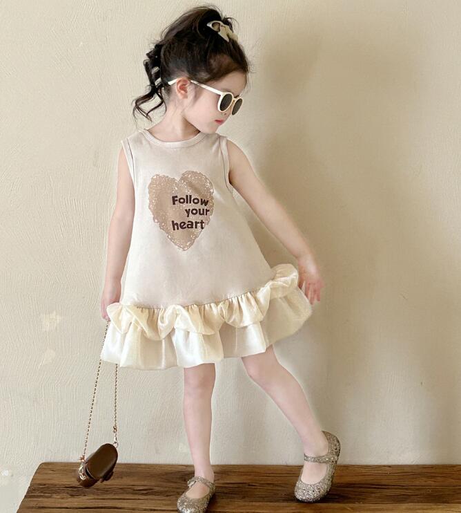 2024年新品★子供服　ワンピース★90-140cm★