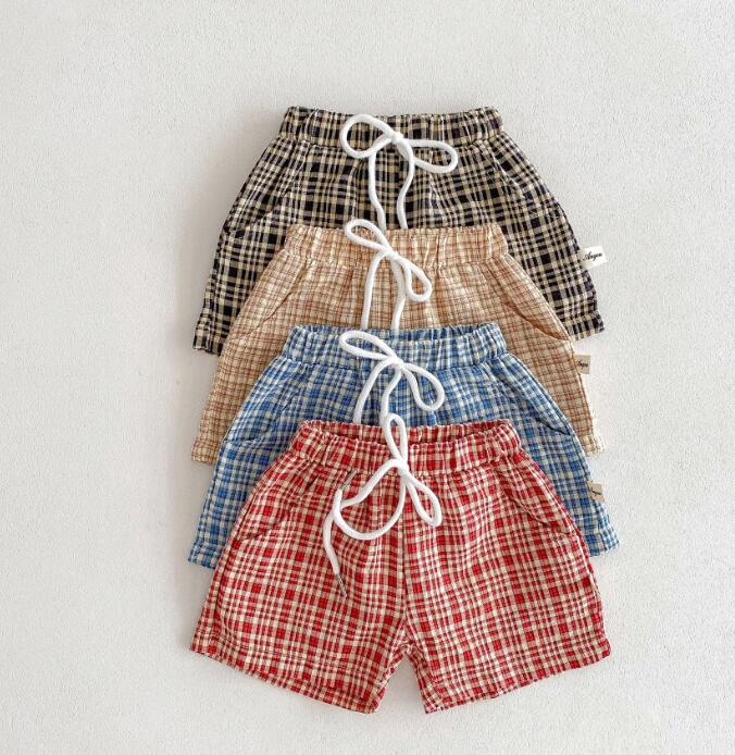 2024新型★ベビー服　ショートズボン★66-100★4色