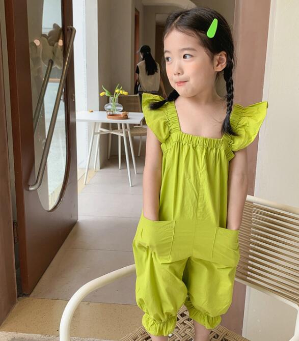 2024★春夏新作★韓国風子供服★連体服★2色7-15