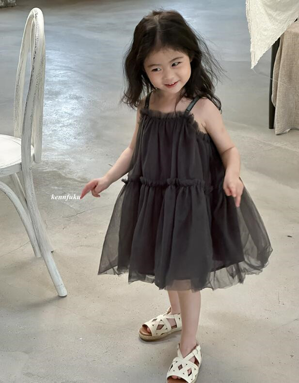 2024夏新品★子供服　ワンピース★90-150cm★2色