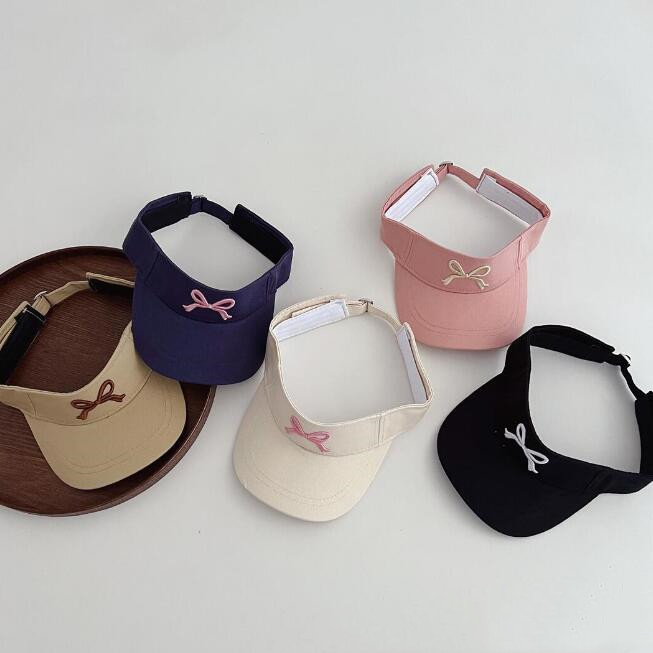 「2024」子供用/大人用★帽子★キッズ★男女兼用★キャップ★蝶結び★親子★5色