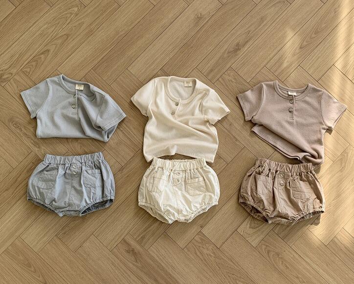 2024年夏新★子供服　ショートズボン★73-100cm★3色