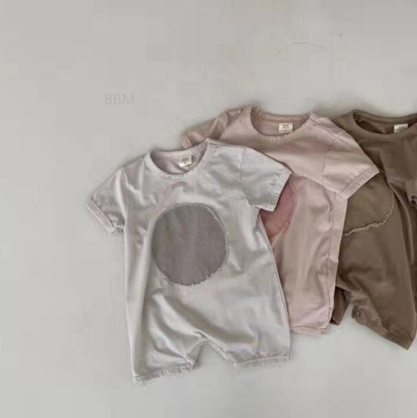 2024★春夏新作★韓国風子供服★ロンパース★3色66-90CM