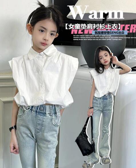 2024年新品★子供服★トップス&デニムズボン分けて★120-170cm★