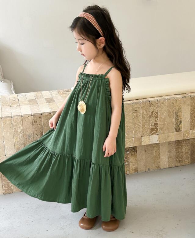 2024年新品★子供服　ワンピース★90-140cm★2色