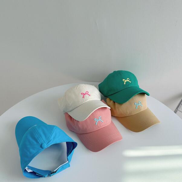 「2024」子供用★帽子★キャップ★キッズ★蝶結び★野球帽★韓国風★9色