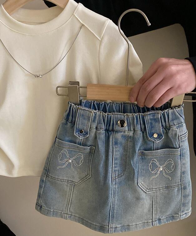 2024★春夏新作★韓国風子供服★Tシャツ★スカート★90-160CM