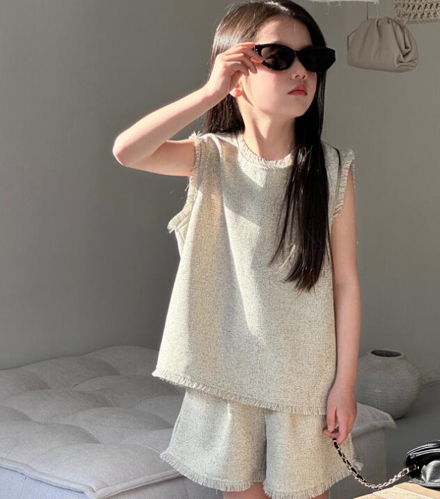 「2024」子供服★トップス+パンツ★セットアップ★キッズ女の子★韓国風子供服★90-140CM