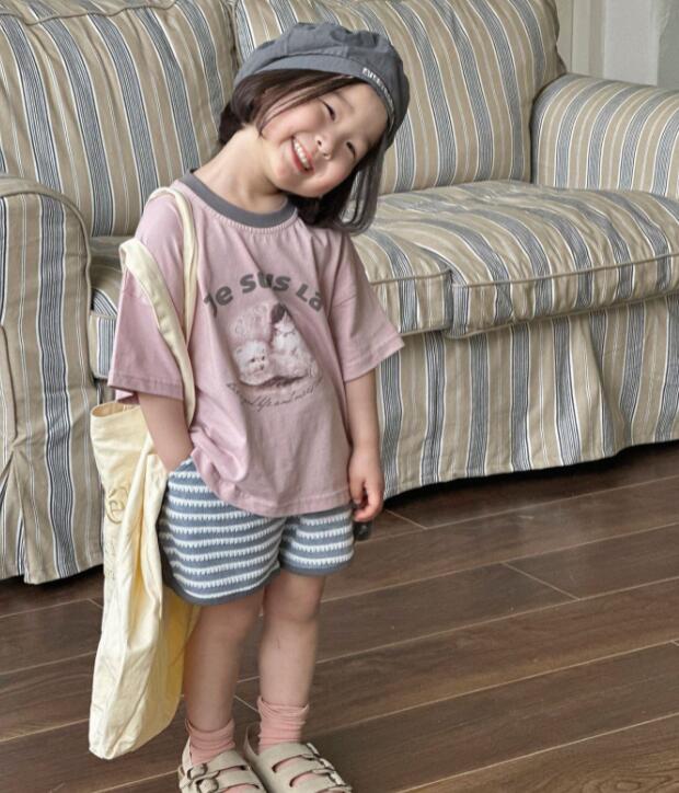 2024夏新品★子供服　トップス&ズボン分けて販売★90-140cm★