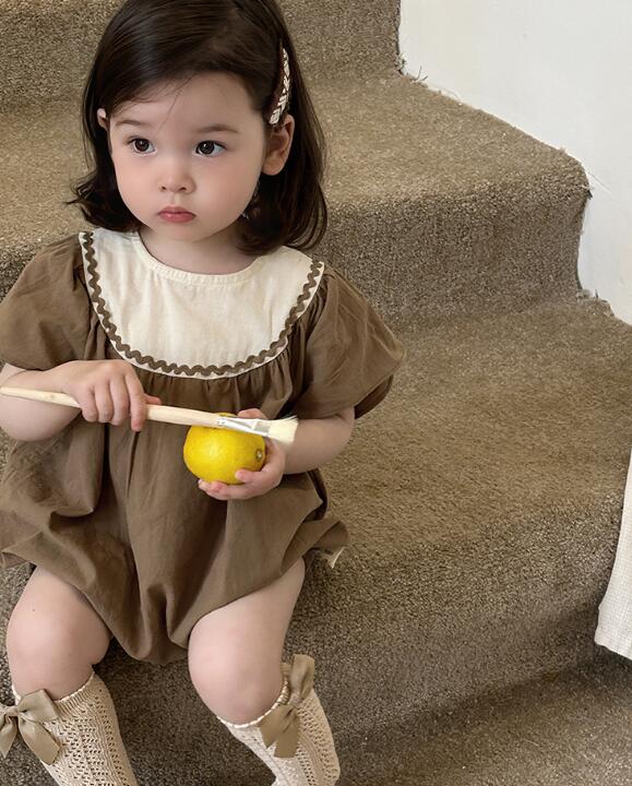 2024新品★ベビー服★ロンパース★66-90cm★2色