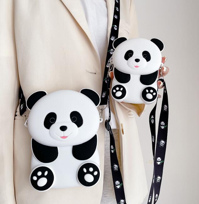 バッグ★ショルダーバッグ★子供用★ポシェット★パンダ★可愛い★2色