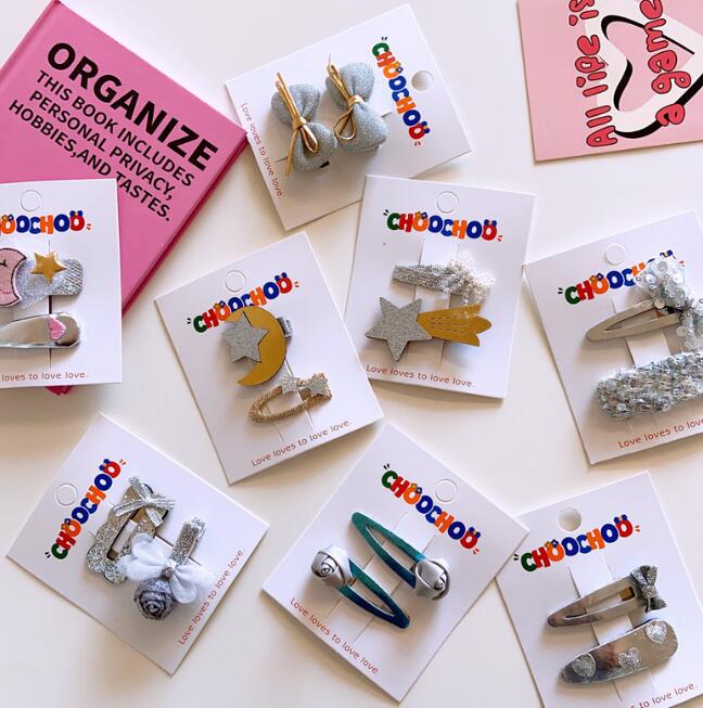 「2024」髪飾り★まとめ髪用★ヘアアクセサリー★子供用★ヘアピン★可愛い★2枚入り