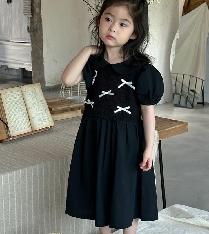 2024★夏新作★韓国風子供服★ワンピース★2色90-150CM