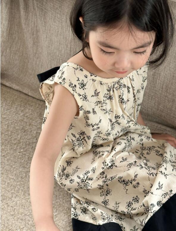 2024夏新品★子供服　ワンピース★90-140cm★