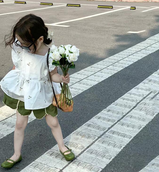 2024★夏新作★韓国風子供服★トップス+ズボン★100-140CM