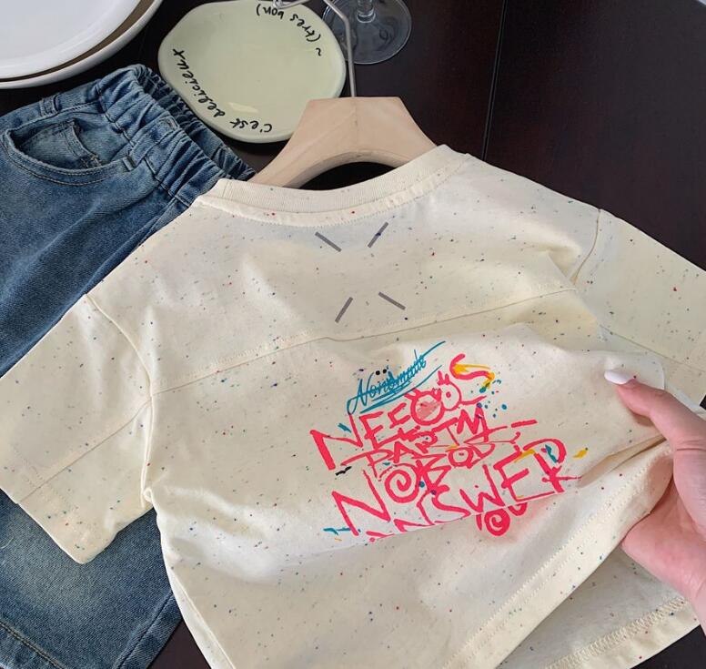 2024夏新品★子供服　男の子トップス★90-140cm★