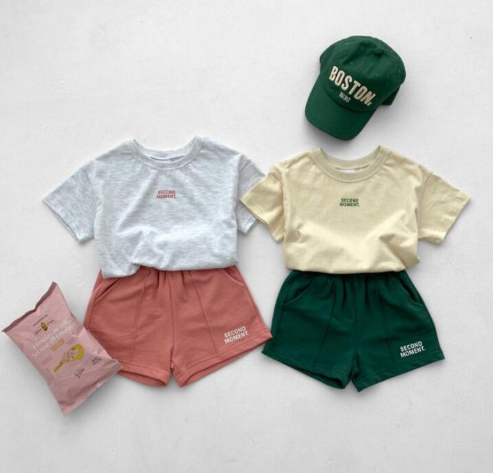 2024夏★子供服　トップス+ズボン　セット　80-130cm★2色