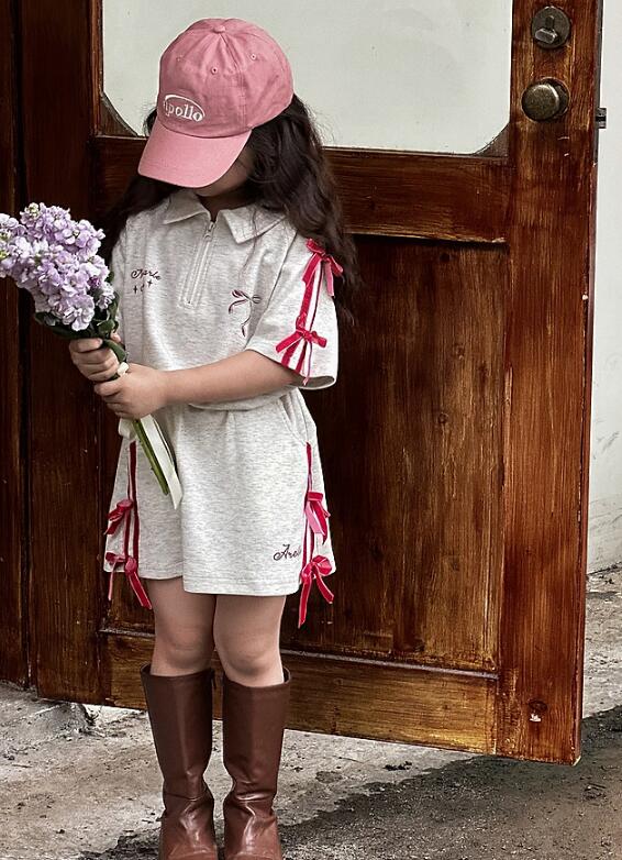 2024夏新品★子供服　トップス+スカート　セット★100-160cm