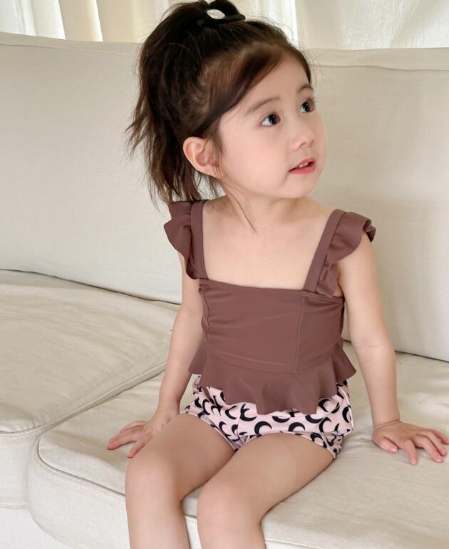 2024夏新品★子供服　分体水着★90-140cm★