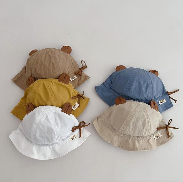 「2024」子供用★帽子★バケットハット★ベビー★韓国風★ハット★速乾★5色
