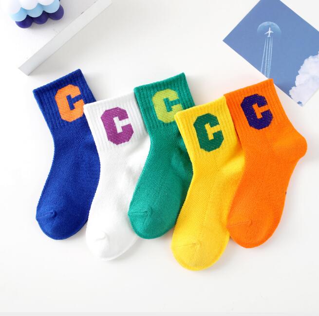 2024★キッズ靴下★ソックス★1セット=5点★S-XL