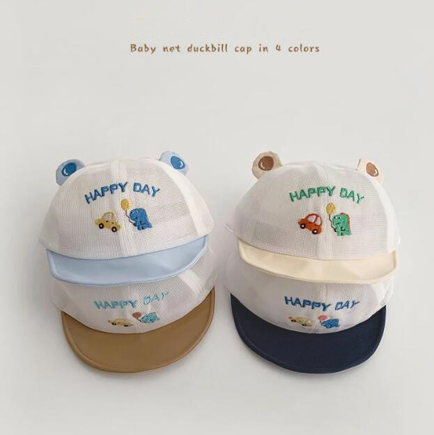 「2024」子供用★帽子★キャップ★ベビー★ハット★薄手★可愛い★4色