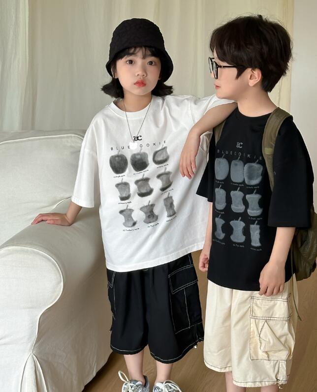 2024夏新品★子供服　トップス★90-150cm★2色