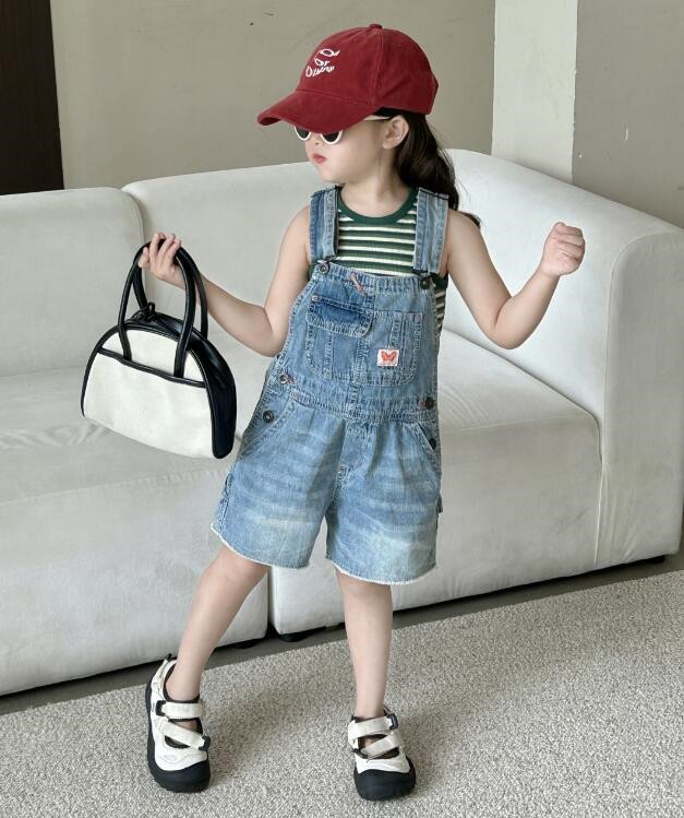 2024年夏★子供服　トップス&サロペット分けて販売★90-140cm★