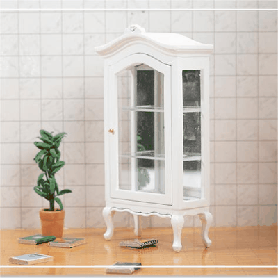 ミニチュア 1:12dollhouse ドールハウス用家具 フィギュア ぬい撮 ドール撮影 キャビネット 本棚 収納棚