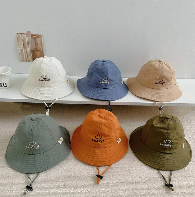 「2024」子供用★帽子★バケットハット★ベビー★韓国風★速乾★ハット★6色
