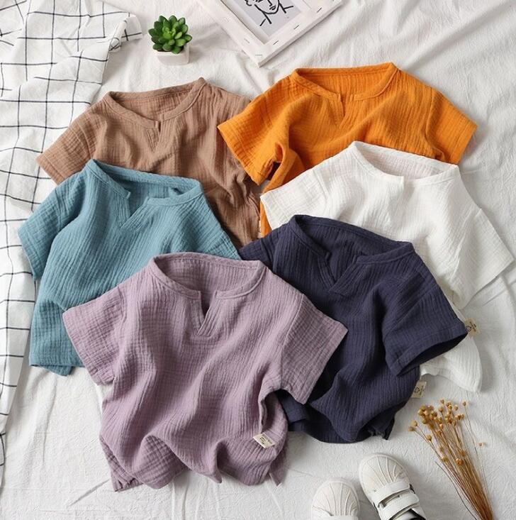 2024★夏新作★韓国風子供服★Tシャツ★6色80-140CM
