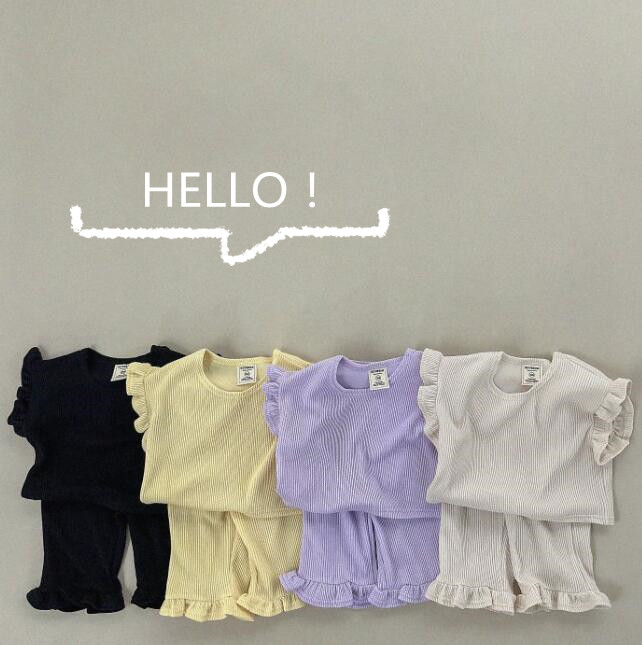 「2024」子供服★トップス+ズボン★セットアップ★部屋着★韓国風子供服★4色★80-130CM