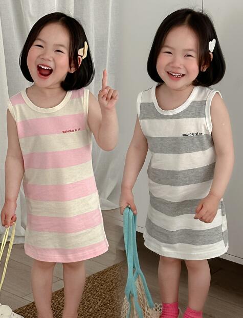 2024夏★子供服　ワンピース　80-130cm★2色