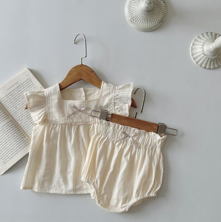 2024★夏新作★韓国風ベビー服★トップス+ズボン★66-90CM