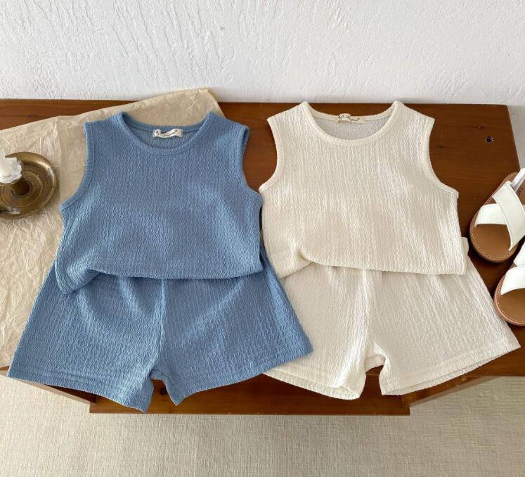 2024夏★子供服　トップス+ズボン　セット　80-130cm★2色