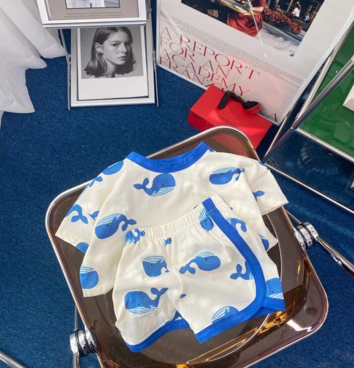 2024★夏新作★韓国風子供服★トップス+ズボン★2色73-110CM