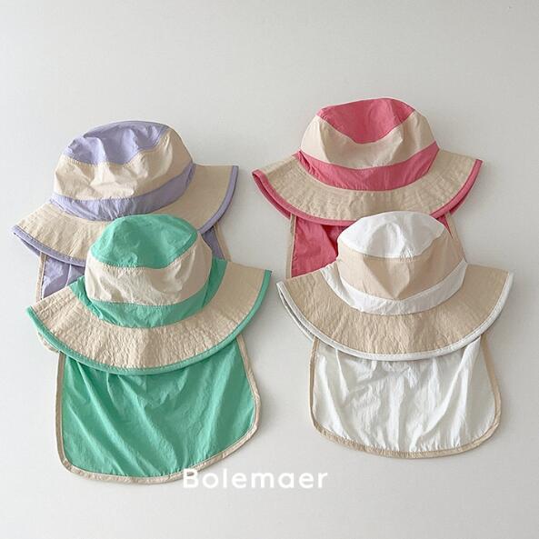 「2024」子供用★帽子★バケットハット★キッズ★速乾★可愛い★7色