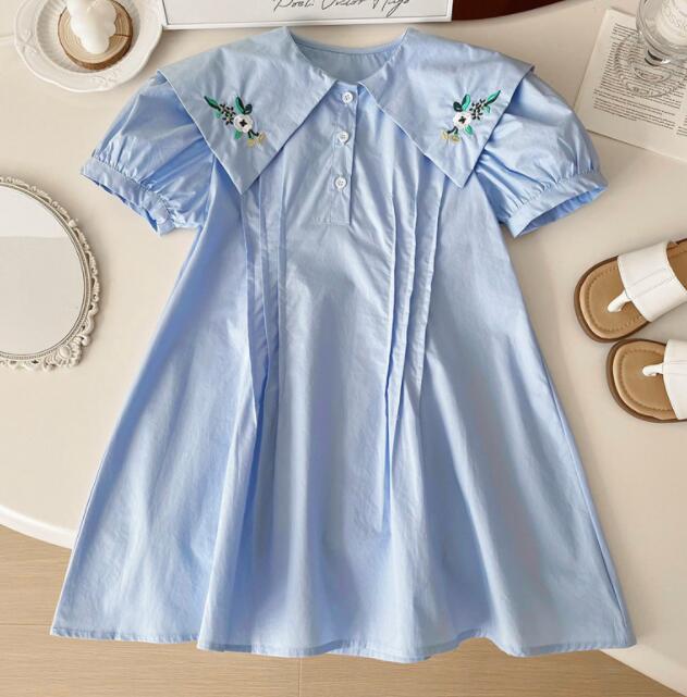 「2024」子供服★ワンピース★半袖★韓国風子供服★90-140CM