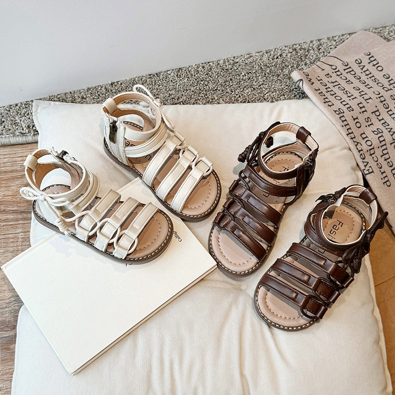 「2024」キッズ★靴★子供靴★シューズ★サンダル★キッズ女の子★2色「31-36#」