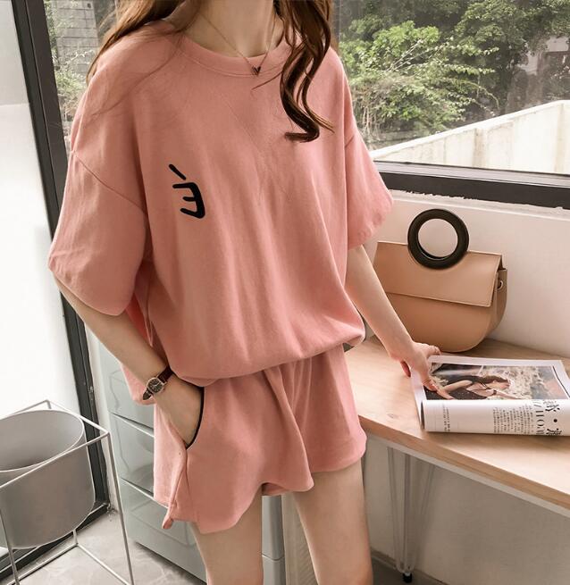 2024★夏新作★韓国風★トップス+ズボン★3色M-4XL