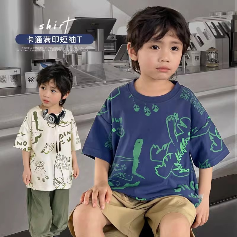 「2024」子供服★トップス★Tシャツ★韓国風子供服★4色90cm〜140cm