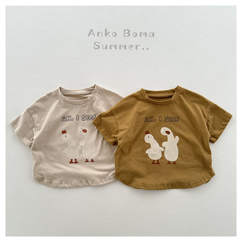 「2024」子供服★トップス★Tシャツ★韓国風子供服★2色80cm〜130cm