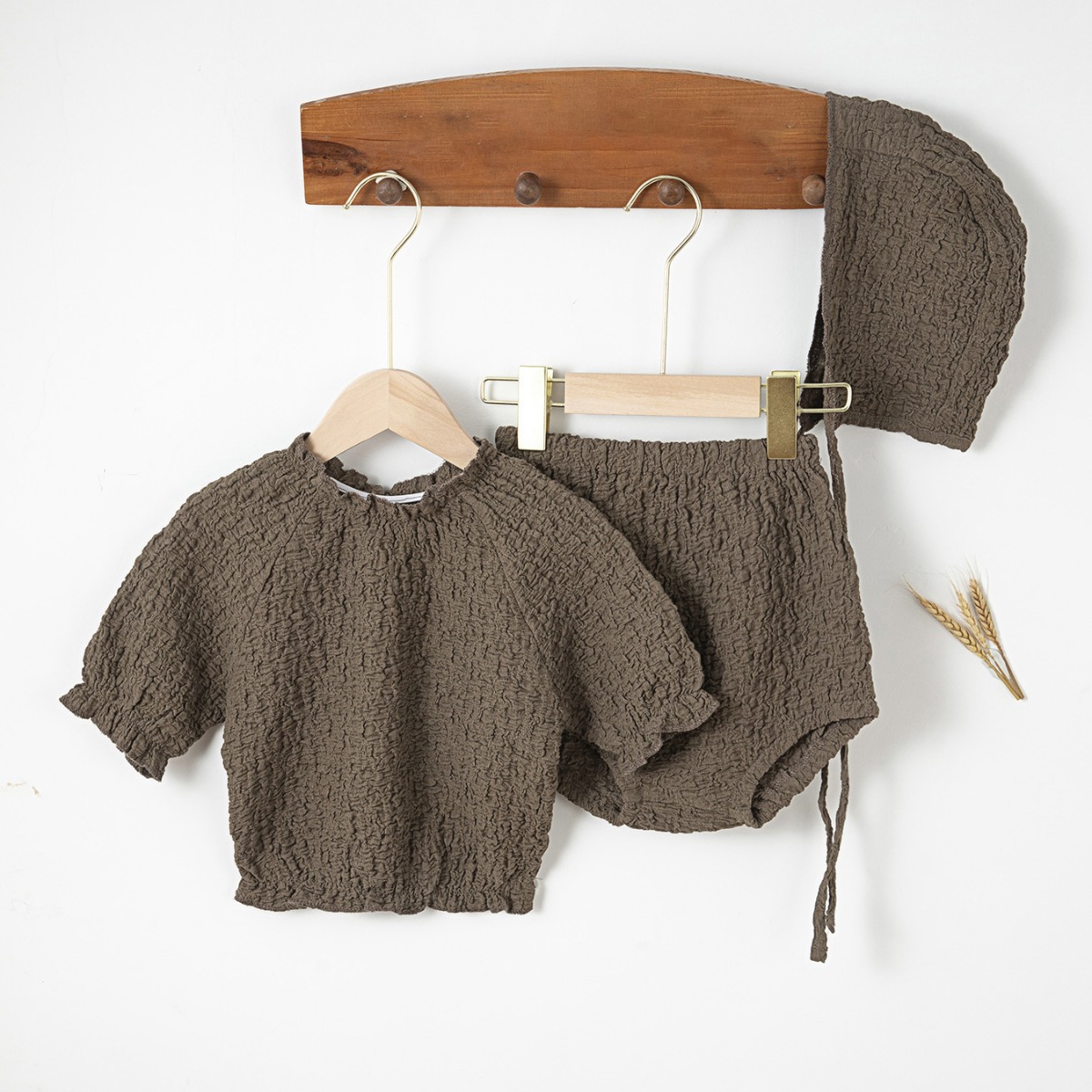 2024★夏新作★韓国風ベビー服★トップス+ズボン★3色73-100CM