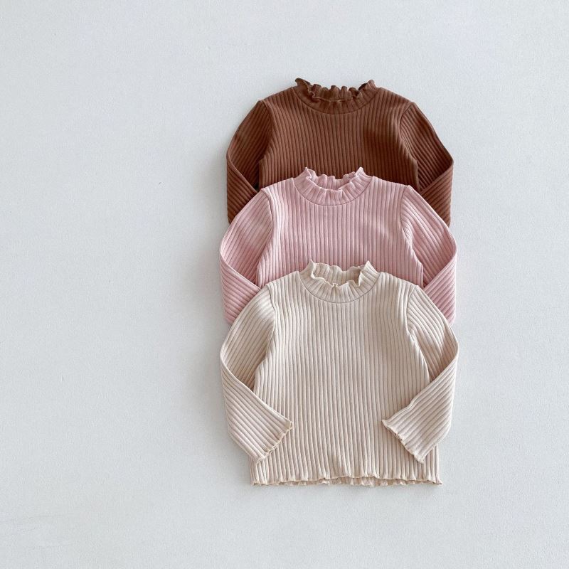 2024秋新品★子供服　トップス★80cm〜130cm 3色